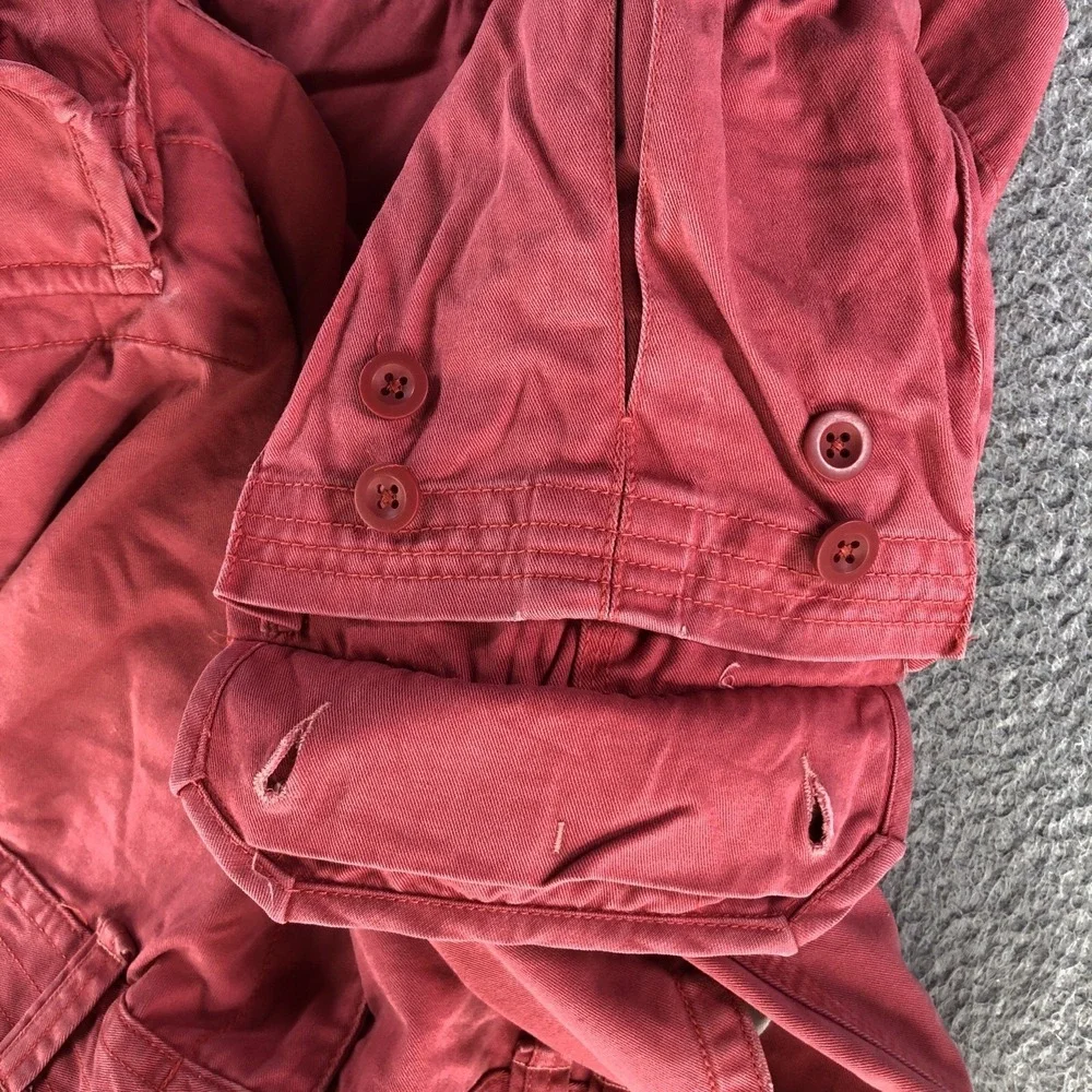 Polo tgRalph Lauren Shorts Mens 40T Pink Cargo Utility Preppy Summer Classic